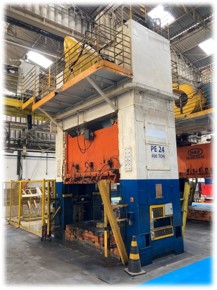 Prensa Excêntrica GUTMANN – 400 Toneladas – Mesa 2.800 x 1.600 mm