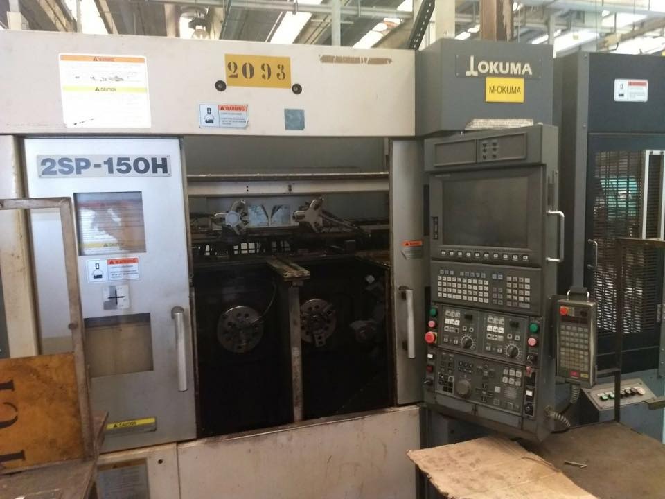 Centro de Torneamento CNC Okuma 2SP-150H Robotizado - Imagem 4